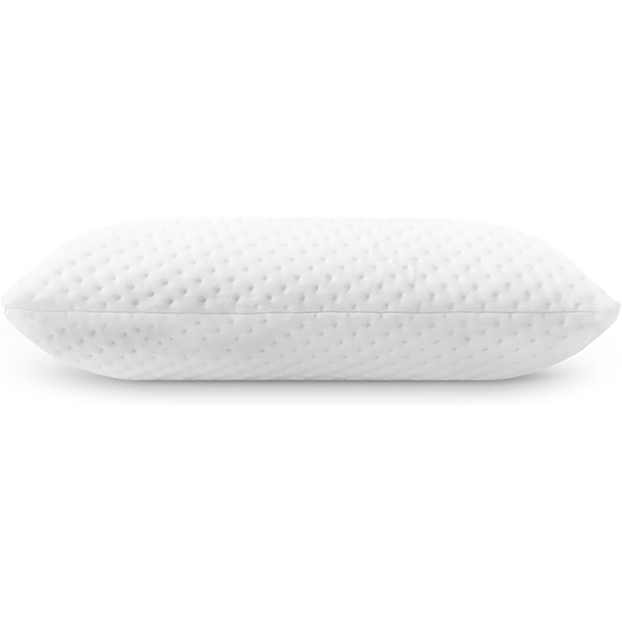 Mr. Sandman Ergonomic Pillow 40x80, Neck Pillow with 2 Pillowcases, Visco Pillow perfectly suitable for stomach sleepers, back sleepers, and side sleepers, Memory Foam Pillow