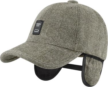 Кепка CLAPE з відворотками, повна кепка для чоловіків, спортивна кепка, стиль Old School, Dad Hat, в'язана кепка, зима/осінь/весна, універсальний розмір