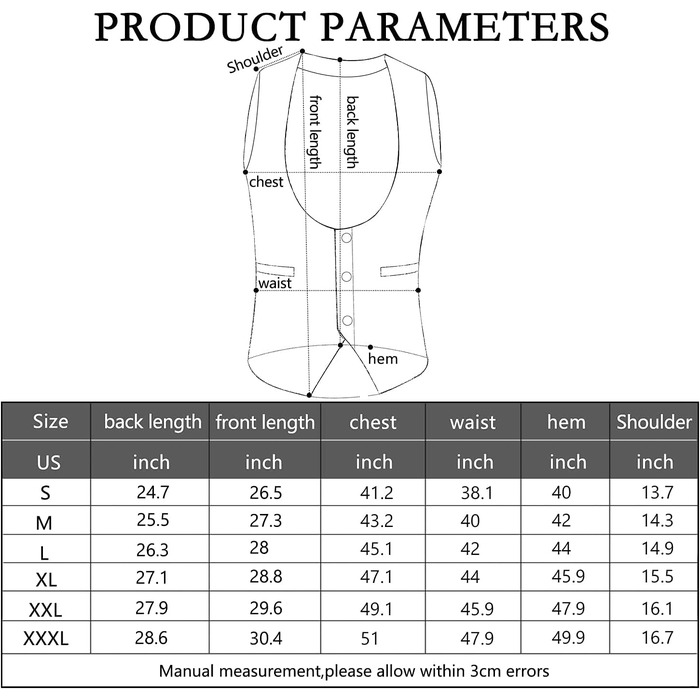 Жилет чоловічий стильний вінтажний Hi-Tie з коміром V-подібний без рукавів для весілля, офіційних заходів, прому, темно-червоний, XL