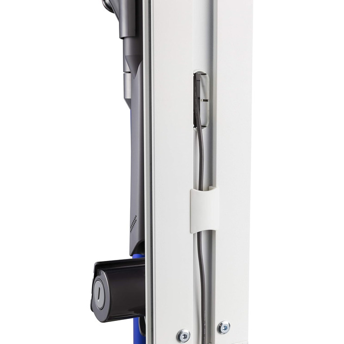 HALTERUNGSPROFI Vacuum Cleaner Stand for Dyson White Aluminum Stand Vacuum Gen5detect V15 V12 V11 V10 V8 V6 V7 DVC-SST-01W