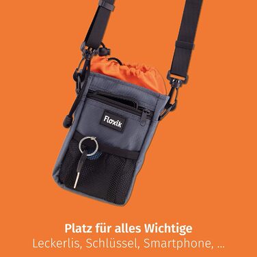 Сумка для ласощів Floxik Premium для собак | Практична сумка для тренувань та виховання цуценят