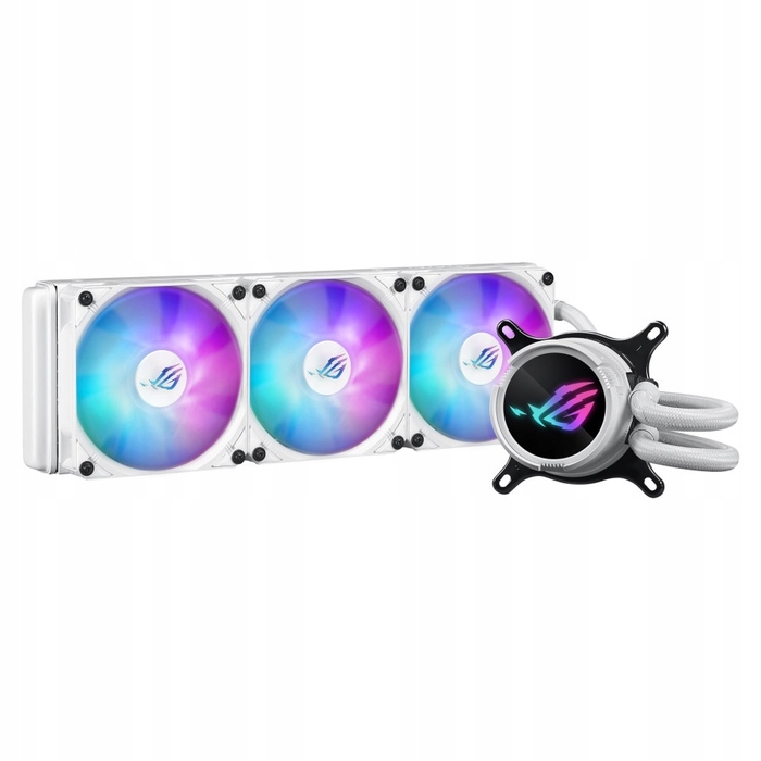 Рідинне охолодження Asus ROG STRIX LC III 360 ARGB WHT 3x120мм