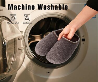 Чоловічі пантолетки COFACE з м'якою піною Memory Foam, зручні шльопанці для дому та вулиці (колір кавовий, 46 EU)