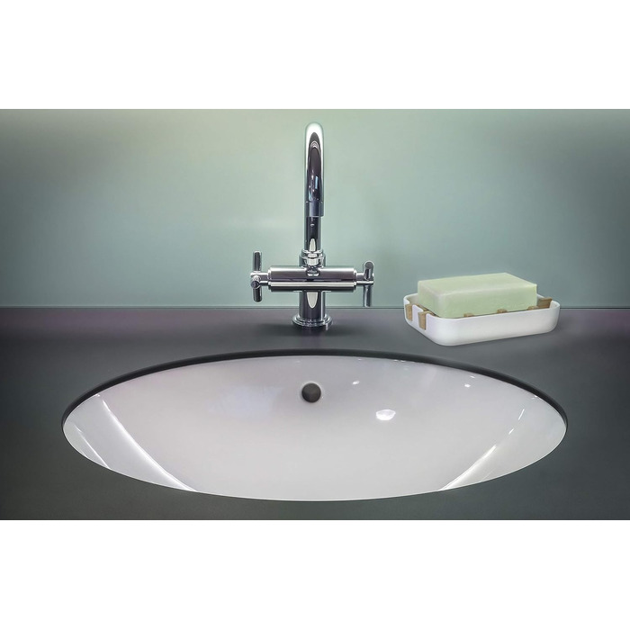 Набір для миття рук: мильниця з бамбука та кукурудзяного крохмалю + 2 мішечки для мила