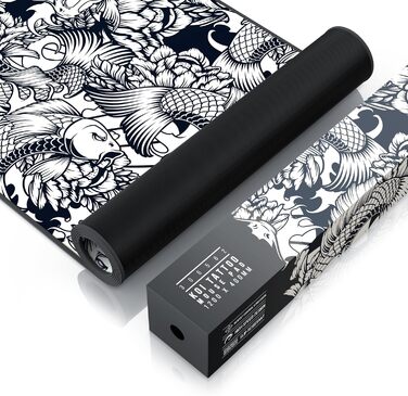 Килимок для миші Titanwolf XXXL 1200x400 мм, ігровий, для Logitech, з принтом Koi Koi