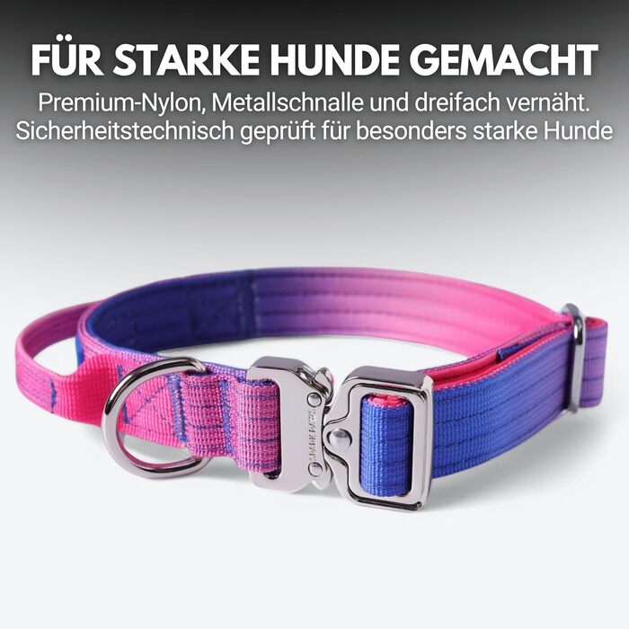 Тактичне нашийник для собак Spark Paws – Міцний, преміум-якість, для великих та середніх собак (Snow Cone, XS: 9-18 кг [2.5 см])