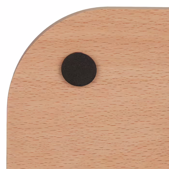 Relaxdays Wooden Square Kitchen Roll Holder