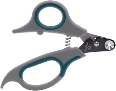 Кліпер для обрізання нігтів домашніх тварин Zen Clipper (сірий, середній - отвір 3 мм)