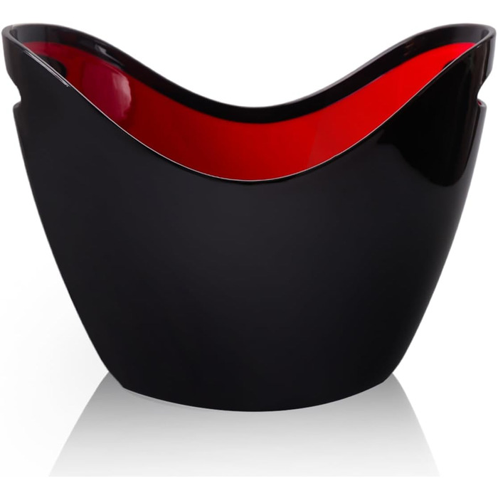 8L Емальований відро для шампанського, відро для льоду, охолоджувач для вина та шампанського, велике відро для льоду, контейнер для фруктів та овочів, кухонний контейнер (ZB-031A)