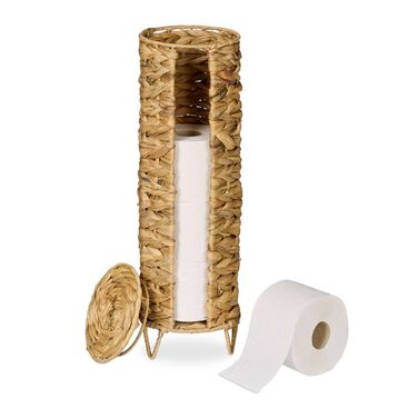 Relaxdays Toilet Paper Holder for 4 Rolls