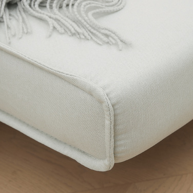 HOMCOM Sleeper Sofa, Single Sofa, Folding Sofa with Adjustable Backrest, Nordic Style, Linen-Look Fabric for Living Room & Guest Room