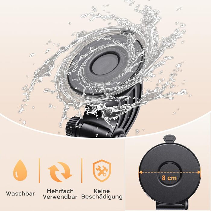 Тримач для планшета в авто OHLPRO: універсальний, для iPad, Galaxy Tab, Switch, 5-13 дюймів