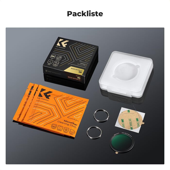 Фільтр UV K&F Concept для Ricoh GR II/III/IV/IIIx/IIIx HDF - захист об'єктива