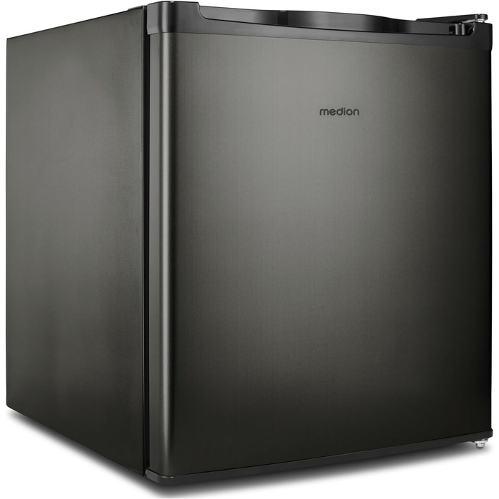 Міні-морозильна камера MEDION MD37675 сірого кольору (33 л, 51 см, регульовані ніжки, ручка-виїмка, ручне керування, 4 зірки)