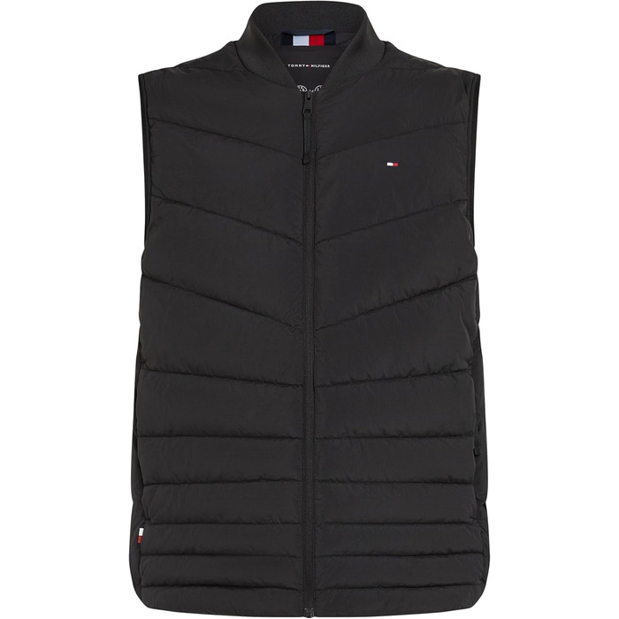 Жилет чоловічий Tommy Hilfiger Mix Quilt, водонепроникний, 3XL, великі розміри (Чорний)