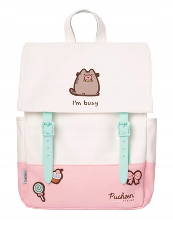 Шкільний рюкзак Pusheen Grupoerik однокамерний, рожевий, багатоколірний, 13 л