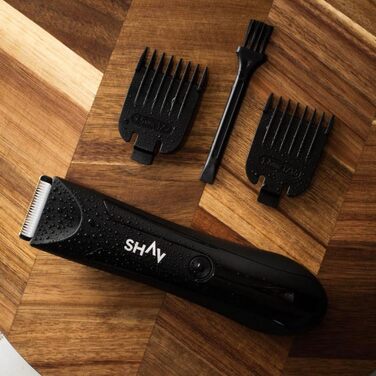 Електричний тример для тіла та інтимної зони чоловічий SHAV CutFree™ з вологостійким корпусом та змінними керамічними лезами