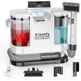 Портативний глибокий очищувач килимів та м'яких меблів, миюча пилосос, потужний очищувач з глибоким очищенням (GW1)