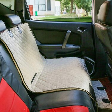 Захист для заднього сидіння авто для собак CSDY: водонепроникний, антиковзкий, з боковими захистами та кріпленням для ременя безпеки