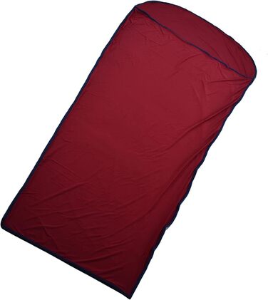 Qukai Elastic Sleeping Bag Liner Ultralight Sleeping Bag Liner Elastic Travel Sheet for Outdoor Camping Multifunctional Sleeping Bag Liner Burgundy
