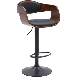 color: walnut/black