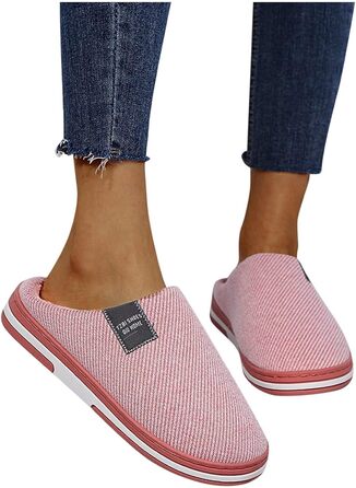 Тапочки жіночі зимові з плюшу, чоловічі з повсті, теплі, зручні, унісекс (A02 Рожевий, 39 EU)