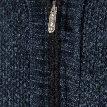 Чоловіча в'язана куртка на осінь, кардиган з кишенями та блискавкою, флісова куртка, куртка для активного відпочинку, спортивна куртка без капюшона, в'язаний світшот, зручна куртка для дому, тепла в'язана куртка (3XL, темно-синій)