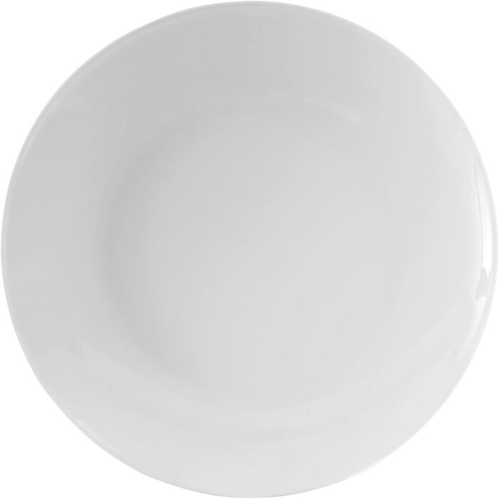 Сервіз столовий 24 штуки (на 12 осіб) - білий, порцеляна
