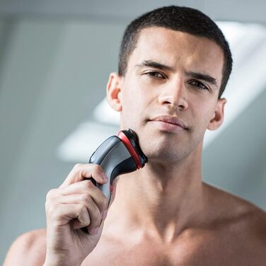Електричний гоління для чоловіків Remington PR1350 Aqua Plus - ротаційний пристрій для гоління, прецизійний триммер, Li-Ion акумулятор