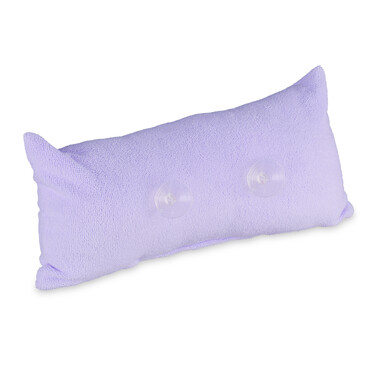 Relaxdays Neck Pillow Bathtub BATH purple