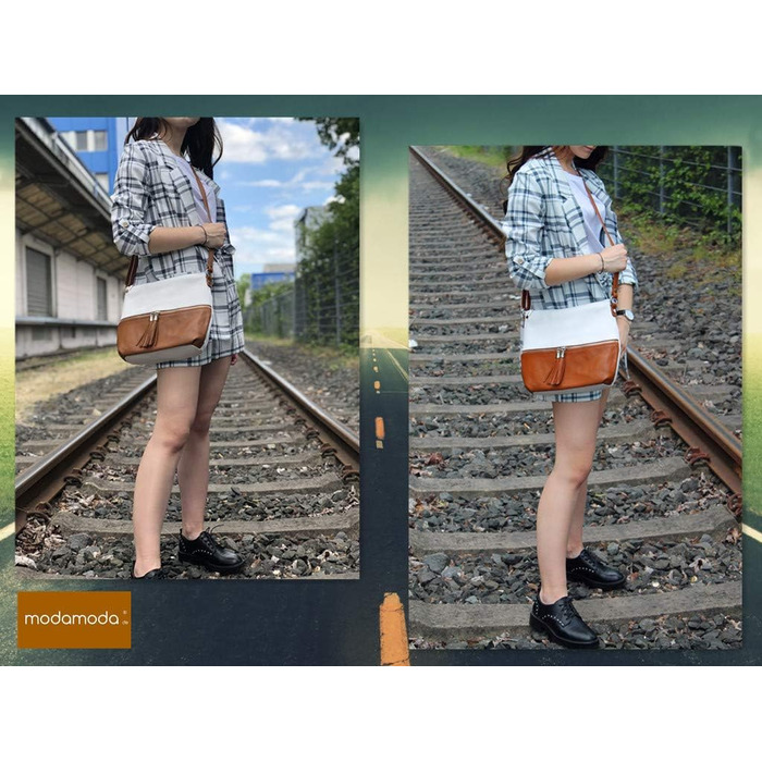 Сумка жіноча шкіряна через плече Modamoda T159, Італія, бордово-фіолетова