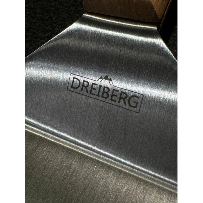 Набір для приготування бургерів DREIBERG® з нержавіючої сталі (9 предметів): шпатель, кришки для плавлення, прес, смашер, дозатор спецій, рецепти, папір для випікання