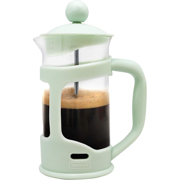 Кавоварка French Press NERTHUS FIH 319, 350 мл, зелена