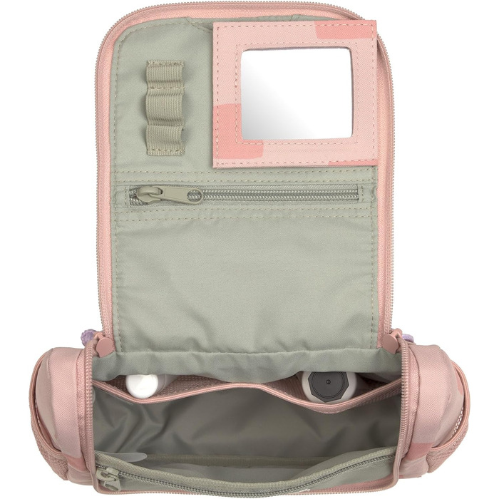 Дитяча косметичка-органайзер для подорожей LÄSSIG Mini Washbag з підвісом, принт Party Rose