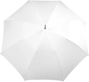 iX-brella Fiberglass Automatic Folding Umbrella with Raindrop Wetprint - Color Changing Umbrella (White)