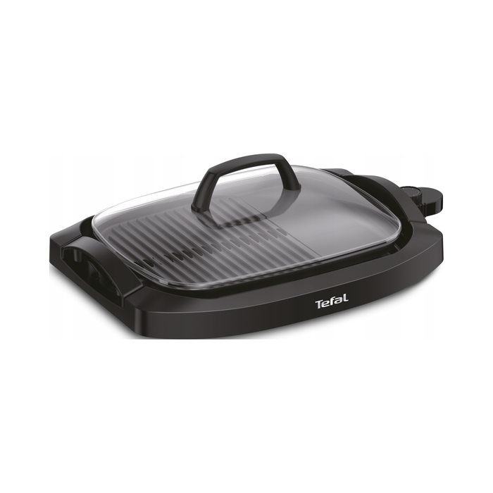 Електричний контактний гриль Tefal CB6A0830, чорний, 2000 Вт