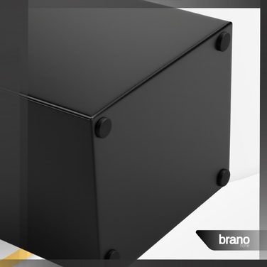 Металевий підставка для парасольок, чорна, квадратна, 42 см — тримач для парасольок у передпокій