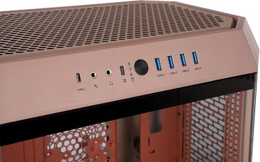 Корпус ПК Thermaltake The Tower 600 ATX Mid-Tower: скляний дизайн, USB-C, підтримка 420/360мм радіатора