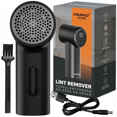 Електрична машинка для видалення катиків з одягу та светрів, USB, потужна, 6 лез