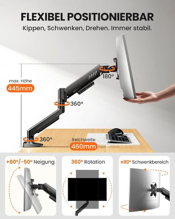 Кріплення для монітора ErGear 13-34