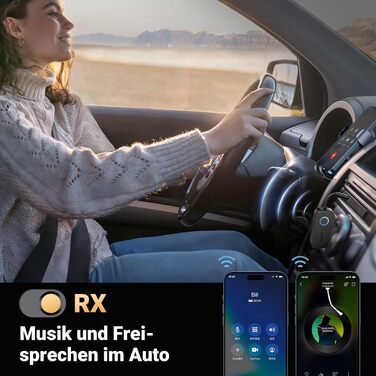 Bluetooth-ресивер UGREEN AptX 5.3 Hi-Fi аудіо-адаптер для стереосистем з Dual 3.5mm AUX