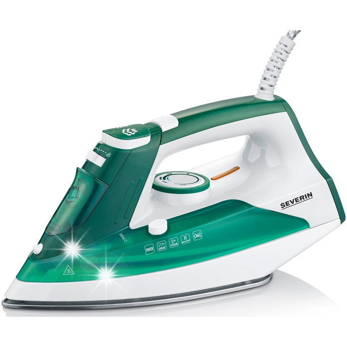 Парова праска Severin BA3261 2400 Вт, 70 г/хв, нержавіюча сталь, система Anti-Kap