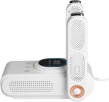 Електричний сушильник для взуття AVENDO з озоновою дезінфекцією - сушильник для взуття, антибактеріальний, гігієнічний, швидке сушіння для футбольних черевиків, зимових чобіт, лижних черевиків, дитячого взуття тощо