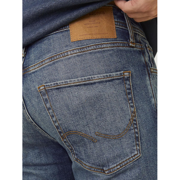 Джинси чоловічі JACK & JONES JJICLARK Original Regular Fit сині (34W/30L, Denim)