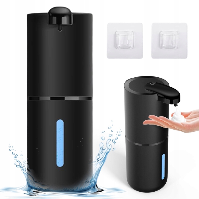 Безконтактний підлоговий дозатор для мила Bedee, 380 мл, чорний