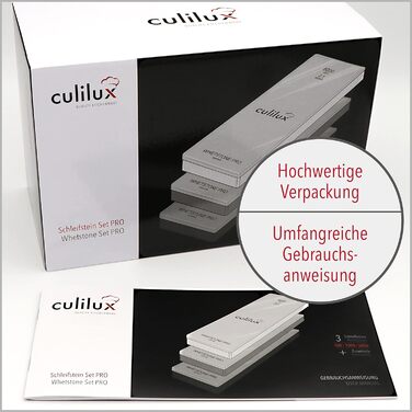 Набір точильних каменів Pro Schleifstein Profi Set XL: 400/1000/6000 гріт, шкіряна дошка, база з силіконовими фіксаторами, точилка, притискний камінь