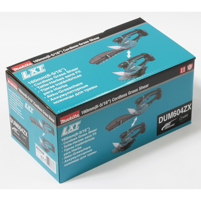 Акумуляторні ножиці для трави Makita DUM604ZX 18В (без акумулятора та зарядного пристрою)