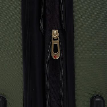 Чемодан валіза Travelers Club Chicago Hardside розширюваний спінер 20' Carry-On, колір Thyme Green