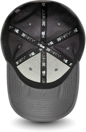 Кепка New Era Chicago Bulls 39Thirty Stretch NBA Сіра L-XL