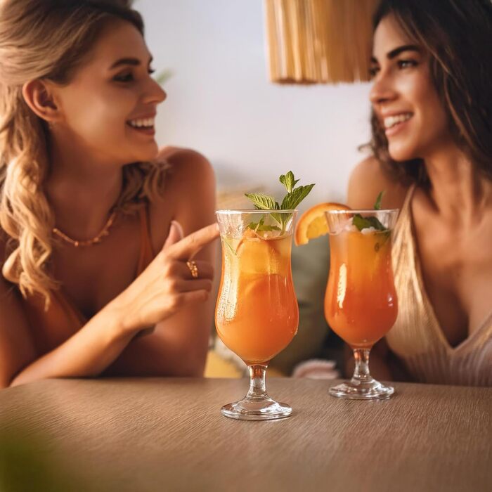 Набір склянок для коктейлів Glasmark KROSNO 1992, 6 шт, 350 мл, прозорі, стійкі до миття в посудомийній машині